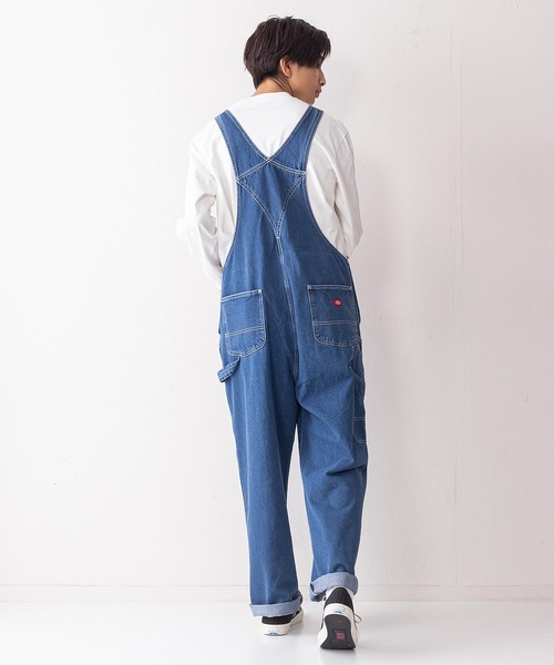 Dickies(ディッキーズ)の「【DICKIES/ディッキーズ】オーバーオール 1410-2781(サロペット/オーバーオール・メンズ・オフホワイト/ブルー/ブラック/ネイビー・SMALL/LARGE/MEDIUM)」の21枚目の写真