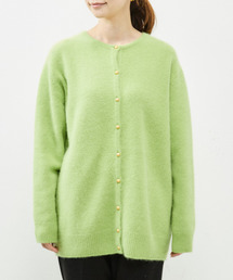 Liesse（リエス）の「アンゴラクルーネック2WAYカーディガン