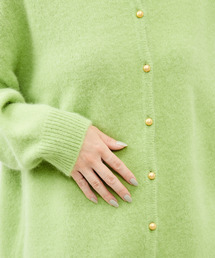 Liesse（リエス）の「アンゴラクルーネック2WAYカーディガン