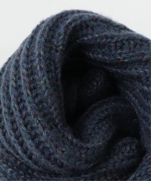 DOUBLE NAME（ダブルネーム）の「MIXニットチャンキーマフラー（マフラー・レディース・ネイビー/グレー/グリーン/キャメル・FREE）」の10枚目の写真