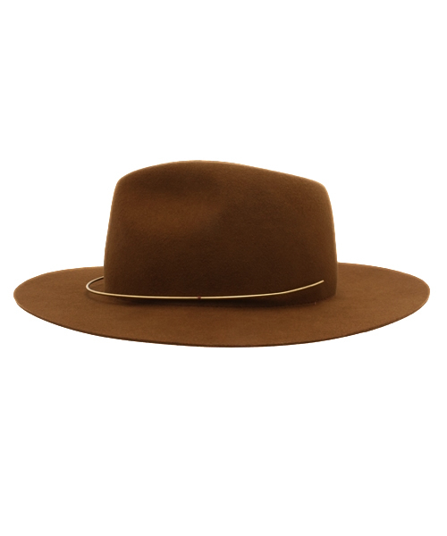 Ray BEAMS（レイビームス）の「Janessa Leone / "SAVOY" ハット（ハット・レディース・ライトブラウン・ONE SIZE）」の7枚目の写真