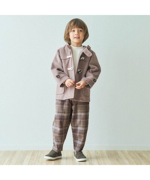 新品『Pringle』パンツ【M】ブラウン 茶　チェック　ゴルフ　日本製 apres les cours（アプレレクール）の「イロドリチェックリンクパンツ