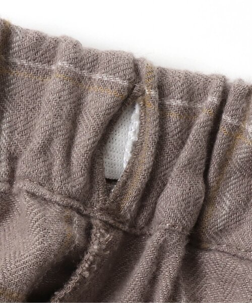 apres les cours（アプレレクール）の「イロドリチェックリンクパンツ 9分丈（その他パンツ・キッズ・ベージュ/ブラウン/チャコール/アイボリー・130/140/100/90/120/110/80）」の9枚目の写真