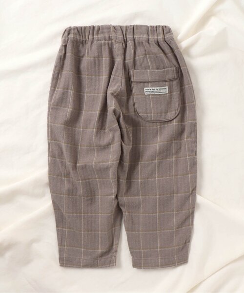 apres les cours（アプレレクール）の「イロドリチェックリンクパンツ 9分丈（その他パンツ・キッズ・ベージュ/ブラウン/チャコール/アイボリー・130/140/100/90/120/110/80）」の7枚目の写真