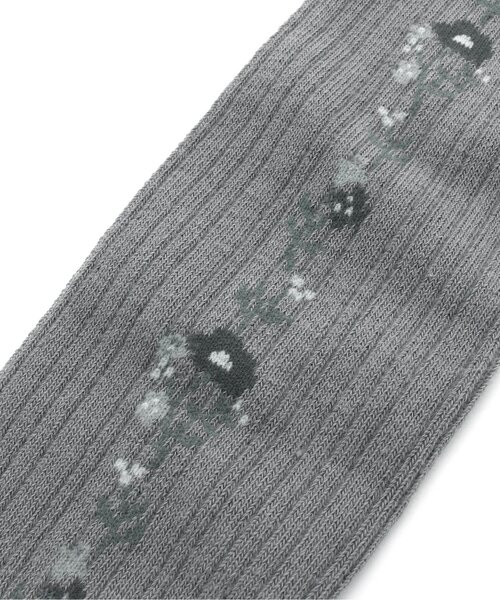 apres les cours(アプレレクール)の「サイドラインお花タイツ(タイツ/ストッキング・キッズ・ベージュ/アイボリー/グレー・140/110/120/100/90)」の12枚目の写真