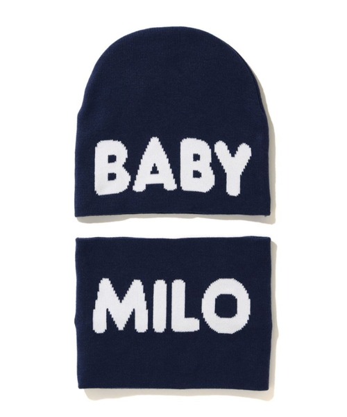 A BATHING APE（アベイシングエイプ）の「MILO BONE KNIT CAP & NECK