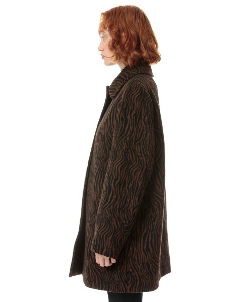 SLY(スライ)の「SOUTIEN COLLAR COAT/ステンカラーコート(ステンカラーコート・レディース・ブラック/ブルー/アイボリー/ブラウン系その他2・FREE)」の13枚目の写真