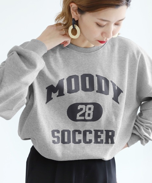 reca（レカ）の「裏起毛ロゴスウェット（スウェット・レディース・ブラック/グレー/オートミール/グレー系その他・FREE）」の21枚目の写真