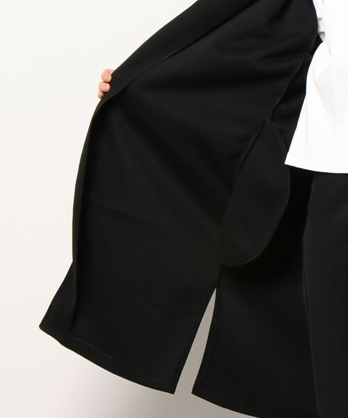 RUUX(ルーフ)の「ロング丈 チェスターコート(チェスターコート・レディース・ブラック/カーキ・MEDIUM/LARGE/X-LARGE/XX-LARGE/XXX-LARGE)」の3枚目の写真