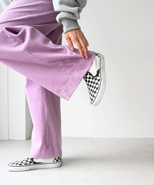 CANAL JEAN(キャナルジーン)の「RED CHOP WORKS(レッドチョップワークス) コーデュロイワイドパンツ(その他パンツ・レディース・イエロー/グリーン/ラベンダー・38/36)」の10枚目の写真