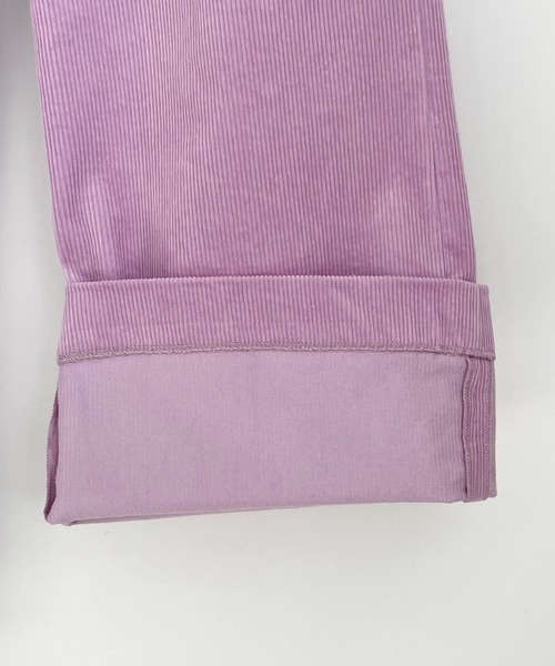 CANAL JEAN(キャナルジーン)の「RED CHOP WORKS(レッドチョップワークス) コーデュロイワイドパンツ(その他パンツ・レディース・イエロー/グリーン/ラベンダー・38/36)」の18枚目の写真