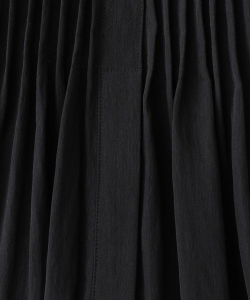 e/rm（イーアールエム）の「【e/rm】ピンタックチュニック　261812（シャツ/ブラウス・レディース・ブラック/オフホワイト・FREE）」の8枚目の写真