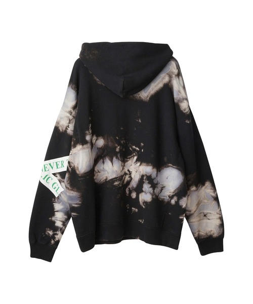 HYSTERIC GLAMOUR（ヒステリックグラマー）の「RANDOM HYS オーバーサイズパーカー（パーカー・レディース・ブラック・FREE）」の2枚目の写真