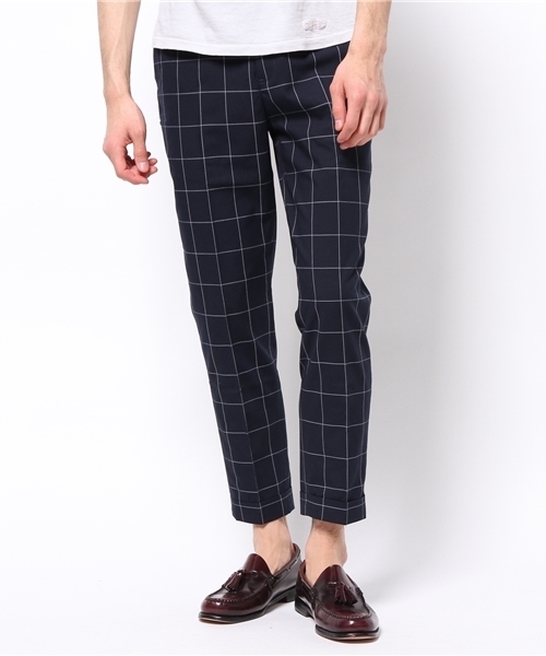 WEGO(ウィゴー)の「WEGO/アンクルスラックス(スラックス・メンズ・ブラック/ネイビー/その他1・MEDIUM/LARGE)」の13枚目の写真