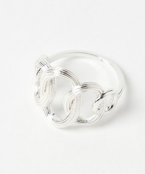 PAGEBOY（ページボーイ）の「MIXサークルリング（リング・レディース・シルバー・FREE）」の3枚目の写真