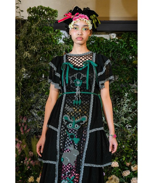 rurumu: 2020SS knit one-piece﻿
