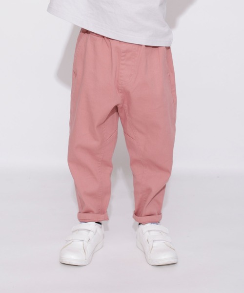 BRANSHES(ブランシェス)の「【ガーデナーテーパード】カラーパンツ(その他パンツ・キッズ・ネイビー/グレー/ピンク/グリーン/ブラック/ベージュ/アイボリー・90/130/140/110/120/100/150)」の7枚目の写真