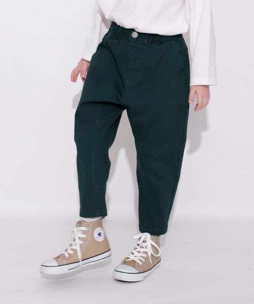 BRANSHES(ブランシェス)の「【ガーデナーテーパード】カラーパンツ(その他パンツ・キッズ・ネイビー/グレー/ピンク/グリーン/ブラック/ベージュ/アイボリー・90/130/140/110/120/100/150)」の6枚目の写真