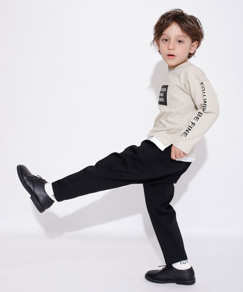 BRANSHES(ブランシェス)の「【ガーデナーテーパード】カラーパンツ(その他パンツ・キッズ・ネイビー/グレー/ピンク/グリーン/ブラック/ベージュ/アイボリー・90/130/140/110/120/100/150)」の22枚目の写真