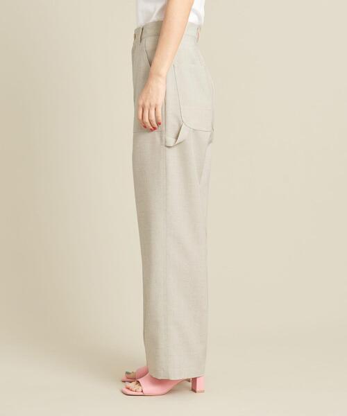 BEAUTY&YOUTH UNITED ARROWS（ビューティーアンドユースユナイテッドアローズ）の「BY スラブペインターパンツ -ウォッシャブル- ∴（その他パンツ・レディース・ネイビー/ブラウン/ナチュラル・S/M/L）」の8枚目の写真