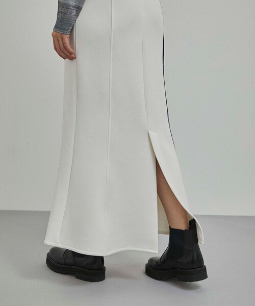CITY TOKYO（シティトウキョウ）の「アシメラインマーメイドスカート（スカート・レディース・オフホワイト/ブラック・1/2）」の18枚目の写真