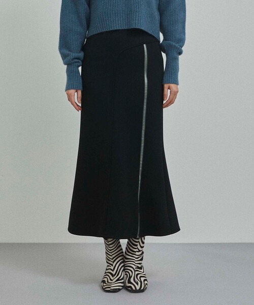 CITY TOKYO（シティトウキョウ）の「アシメラインマーメイドスカート（スカート・レディース・オフホワイト/ブラック・1/2）」の20枚目の写真