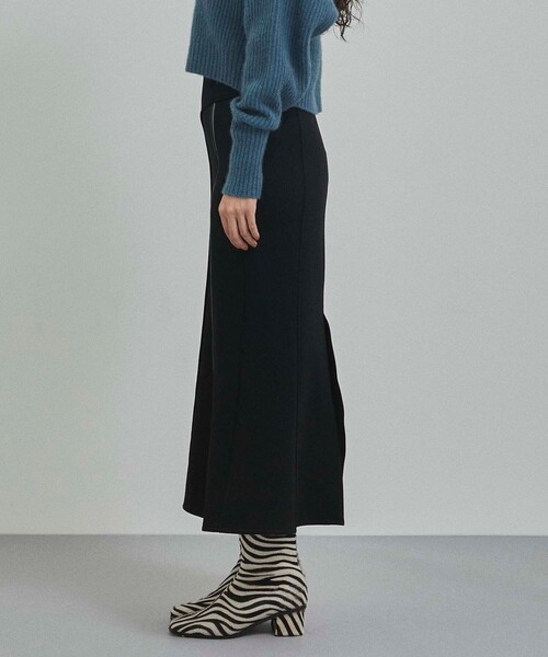 CITY TOKYO（シティトウキョウ）の「アシメラインマーメイドスカート（スカート・レディース・オフホワイト/ブラック・1/2）」の21枚目の写真