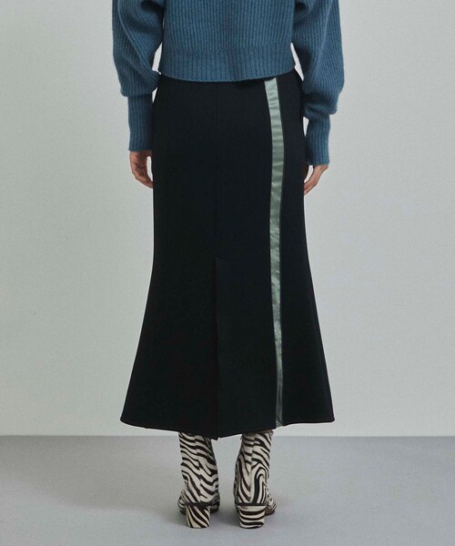 CITY TOKYO（シティトウキョウ）の「アシメラインマーメイドスカート（スカート・レディース・オフホワイト/ブラック・1/2）」の22枚目の写真