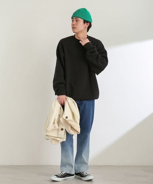 SENSE OF PLACE by URBAN RESEARCH(センスオブプレイスバイアーバンリサーチ)の「グラデーションデニムストレートパンツ(デニムパンツ・メンズ・ライトインディゴブルー/インディゴブルー・LARGE/MEDIUM)」の11枚目の写真