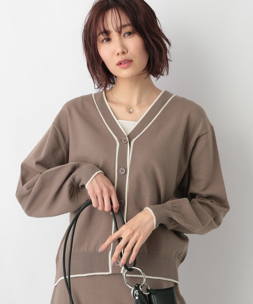 GLOBAL WORK(グローバルワーク)の「【セットアイテム】ニットカーディガン*マーメイドスカート/262103(ワンピース・レディース・キャメル/グリーン系その他4・FREE)」の9枚目の写真