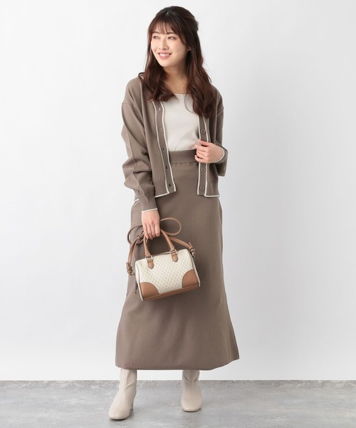 GLOBAL WORK(グローバルワーク)の「【セットアイテム】ニットカーディガン*マーメイドスカート/262103(ワンピース・レディース・キャメル/グリーン系その他4・FREE)」の13枚目の写真