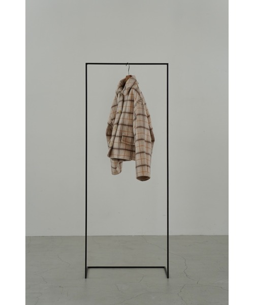 LA PEAU DE GEM(ラポドゥジェム)の「【la peau de gem.】コクーンスリーブメルトンショートコート(その他アウター・レディース・ホワイト/ベージュ・FREE)」の4枚目の写真