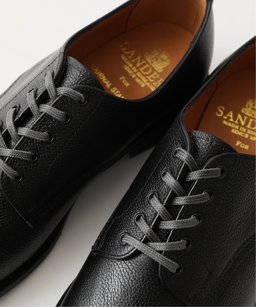 SANDERS（サンダース）の「【SANDERS / サンダース ×JS】別注 1128 ミリタリー ダービー シューズ（ドレスシューズ・メンズ・ブラック・80/70/75）」の14枚目の写真