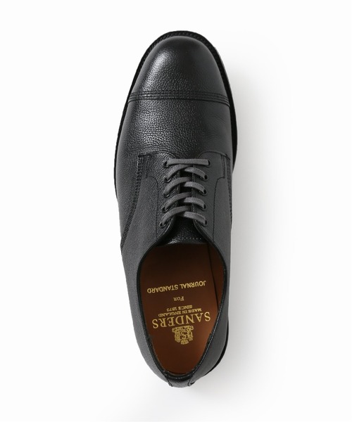 SANDERS（サンダース）の「【SANDERS / サンダース ×JS】別注 1128 ミリタリー ダービー シューズ（ドレスシューズ・メンズ・ブラック・80/70/75）」の10枚目の写真