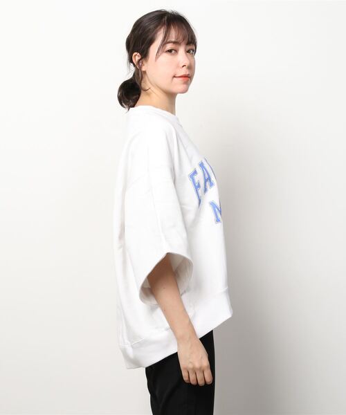 F/CE. （エフシーイー）の「F/CE. COLLEGE SWEAT SHIRT / エフシーイー カレッジ スウェットシャツ（スウェット・レディース・グリーン/ホワイト/ブラック/ベージュ/ブルー・SMALL/MEDIUM/LARGE）」の21枚目の写真