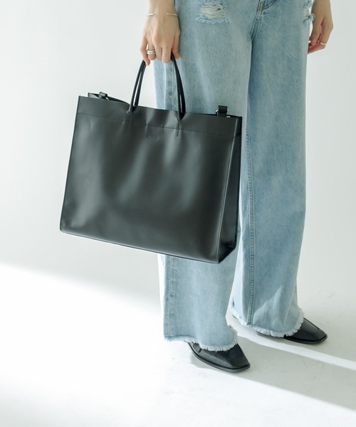 mystic(ミスティック)の「ROROL スクエアトートバッグ(トートバッグ・レディース・ブラック・ONE SIZE)」の9枚目の写真