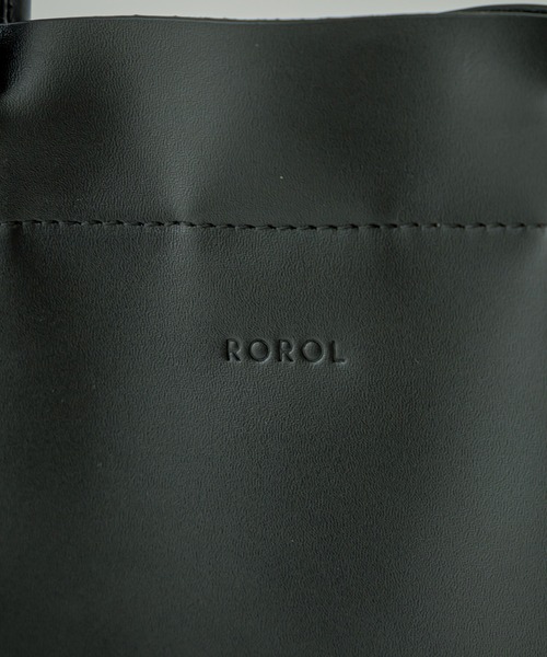 mystic(ミスティック)の「ROROL スクエアトートバッグ(トートバッグ・レディース・ブラック・ONE SIZE)」の4枚目の写真