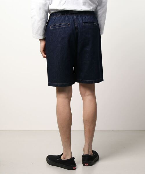 And A（アンドエー）の「GRAMICCI グラミチ / DENIM G-SHORT デニム グラミチショーツ イージーパンツ / G2SM-P040（デニムパンツ・メンズ・ダークインディゴブルー/インディゴブルー/オフホワイト・MEDIUM/SMALL/LARGE/X-LARGE）」の5枚目の写真