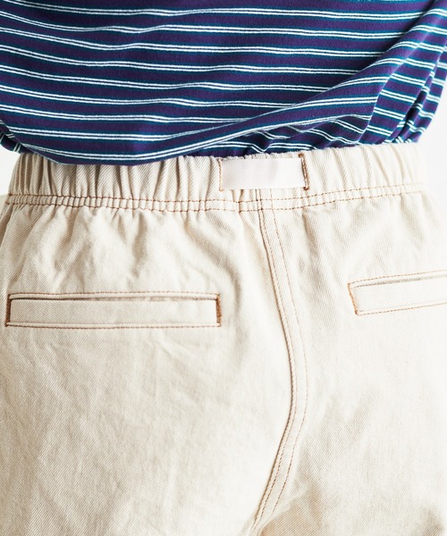 And A（アンドエー）の「GRAMICCI グラミチ / DENIM G-SHORT デニム グラミチショーツ イージーパンツ / G2SM-P040（デニムパンツ・メンズ・ダークインディゴブルー/インディゴブルー/オフホワイト・MEDIUM/SMALL/LARGE/X-LARGE）」の12枚目の写真