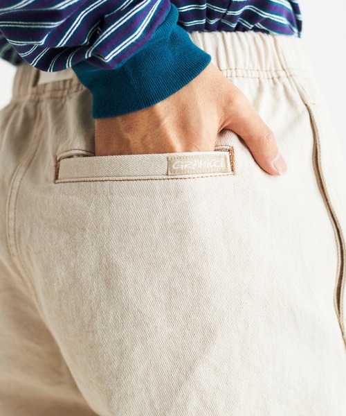 And A（アンドエー）の「GRAMICCI グラミチ / DENIM G-SHORT デニム グラミチショーツ イージーパンツ / G2SM-P040（デニムパンツ・メンズ・ダークインディゴブルー/インディゴブルー/オフホワイト・MEDIUM/SMALL/LARGE/X-LARGE）」の13枚目の写真