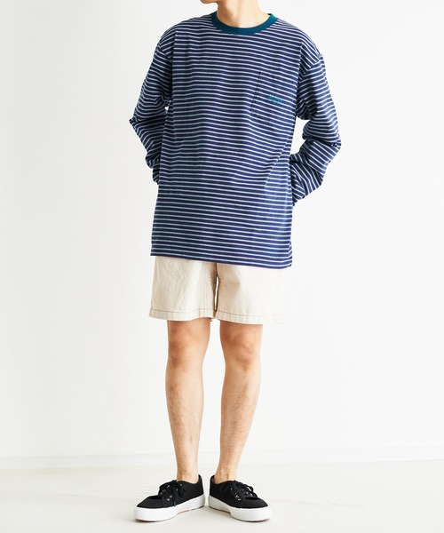 And A（アンドエー）の「GRAMICCI グラミチ / DENIM G-SHORT デニム グラミチショーツ イージーパンツ / G2SM-P040（デニムパンツ・メンズ・ダークインディゴブルー/インディゴブルー/オフホワイト・MEDIUM/SMALL/LARGE/X-LARGE）」の18枚目の写真