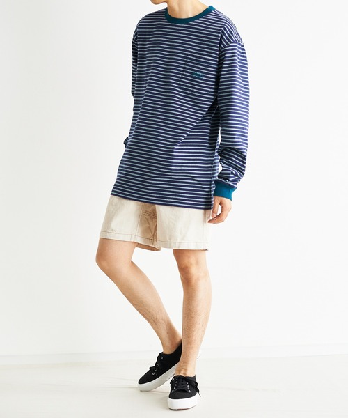 And A（アンドエー）の「GRAMICCI グラミチ / DENIM G-SHORT デニム グラミチショーツ イージーパンツ / G2SM-P040（デニムパンツ・メンズ・ダークインディゴブルー/インディゴブルー/オフホワイト・MEDIUM/SMALL/LARGE/X-LARGE）」の19枚目の写真