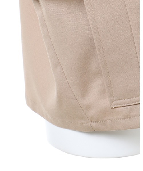 INGNI(イング)の「ショートトレンチコート(トレンチコート・レディース・ベージュ/ライトベージュ/イエロー・M)」の10枚目の写真