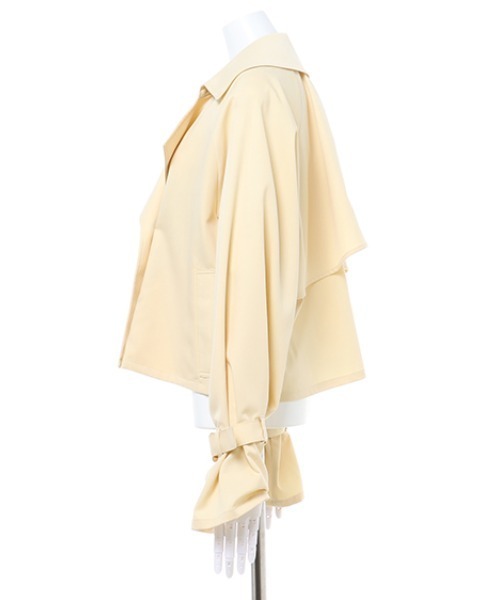 INGNI(イング)の「ショートトレンチコート(トレンチコート・レディース・ベージュ/ライトベージュ/イエロー・M)」の19枚目の写真