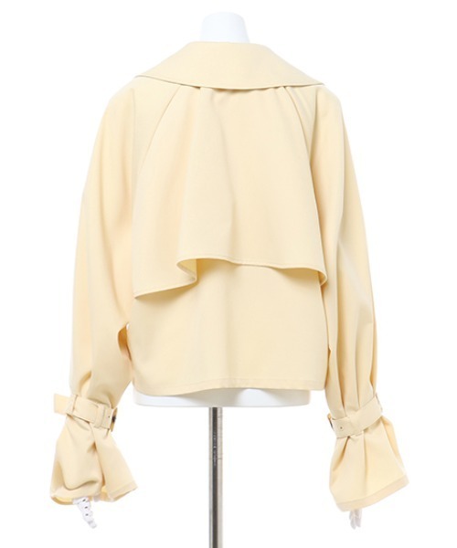 INGNI(イング)の「ショートトレンチコート(トレンチコート・レディース・ベージュ/ライトベージュ/イエロー・M)」の20枚目の写真