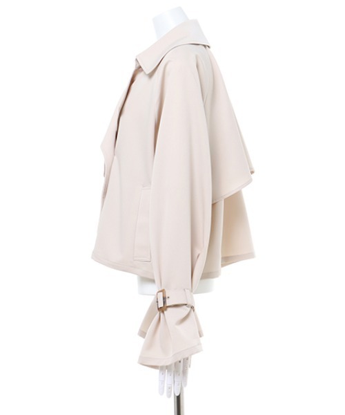 INGNI(イング)の「ショートトレンチコート(トレンチコート・レディース・ベージュ/ライトベージュ/イエロー・M)」の15枚目の写真