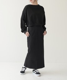 Lull | 【Lull / ルル】バックスリットタイトロングスカート(スカート)