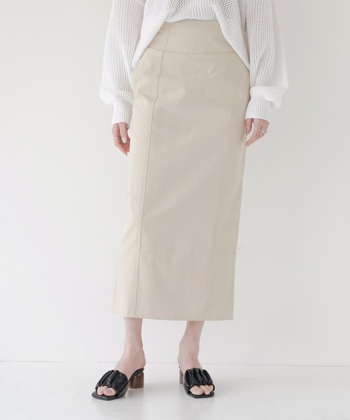 Lull（ルル）の「【Lull / ルル】バックスリットタイトロングスカート（スカート・レディース・クリーム/グリーン/ブラック・ONESIZE）」の19枚目の写真