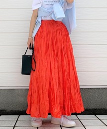 Q | コットンボイルスカート(スカート)