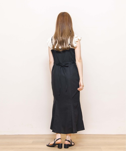 【新品】Flower バケーションキャミワンピース グレー 新品】Flower バケーションキャミワンピース グレー
